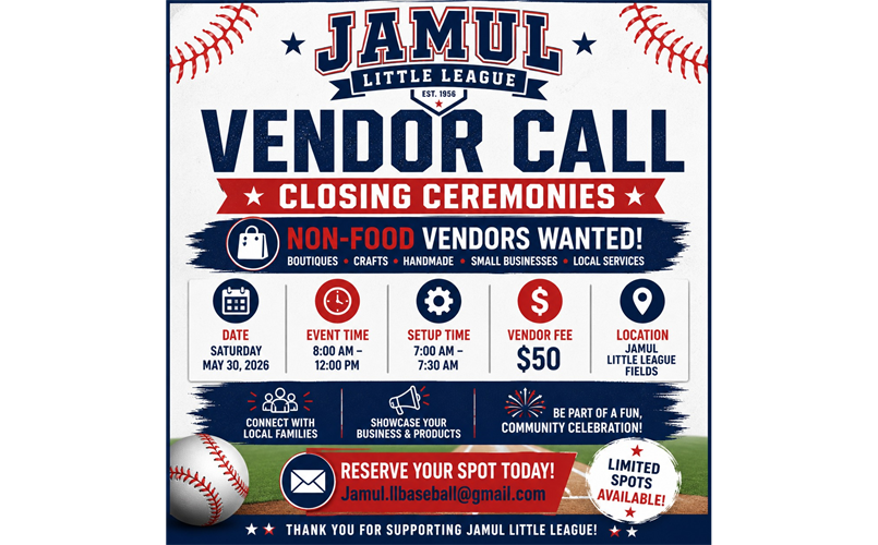 Vendors needed
